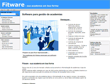 Tablet Screenshot of fitware.com.br